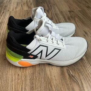 New Balance Fresh Foam 1440 White and Black Shoes- Unisex